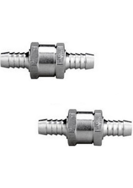 2x 3/8 "alaşımlı Inline Tek Yönlü Çek Valf Yakıt Dizel Pompa Sıvı Dışı Iade 10MM (Yurt Dışından)