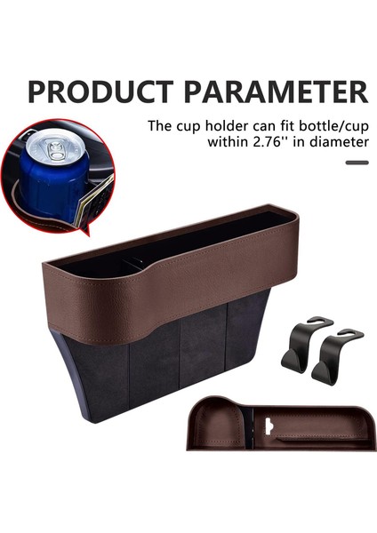 Oto Araba Koltuğu Çok Fonksiyonlu Organizatör Saklama Kutusu Cep Telefonları Keyleri (Yurt Dışından) fiyatları