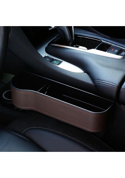 Oto Araba Koltuğu Çok Fonksiyonlu Organizatör Saklama Kutusu Cep Telefonları Keyleri (Yurt Dışından) modelleri