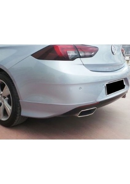 Opel Insignia Arka Tampon Flap Seti Opc Line 2017 + Piona Black , Abs Plastik