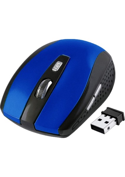 Usb2.0 Kablosuz Fare 2.4 Ghz Mini Fareler Nano 6buttons Optik Pc Için # 1 Mavi (Yurt Dışından)