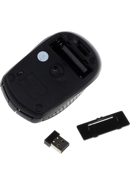 Usb2.0 Kablosuz Fare 2.4 Ghz Mini Fareler Nano 6buttons Optik Pc Için # 1 Mavi (Yurt Dışından)