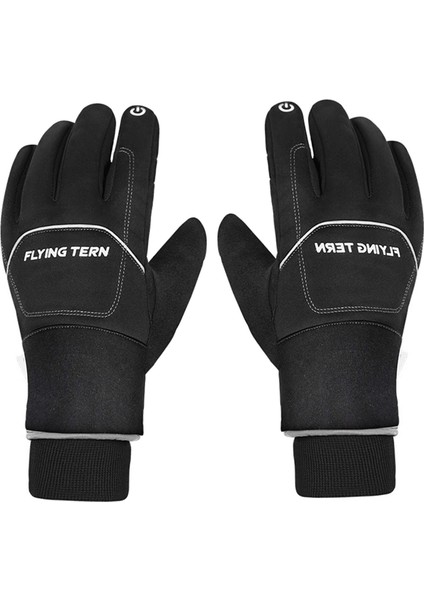 Kış Sıcak Rüzgar Geçirmez Su Geçirmez Kaymaz Termal Dokunmatik Ekran Kayak Eldiven L (Yurt Dışından) fiyatları