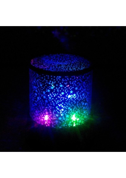 2 Adet Satılık Yıldızlı Gece USB Projektör Lambası LED Gece Lambası (Yurt Dışından)