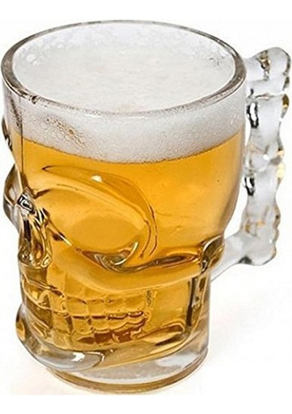 400 Ml Bar Kupa Kafatası Kupası Shot Cam Bira Şarap Cam Kristal Kafatası Kafa Cam Kupası Viski Şarap Votka Bar Kulübü Drinkware | Bira Steins (Yurt Dışından)