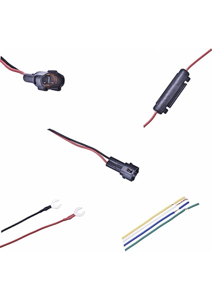 Araba Çalışma Işığı Drl Far Dimmer Dönüş Işık Denetleyici Kutusu Tel Kiti (Yurt Dışından)