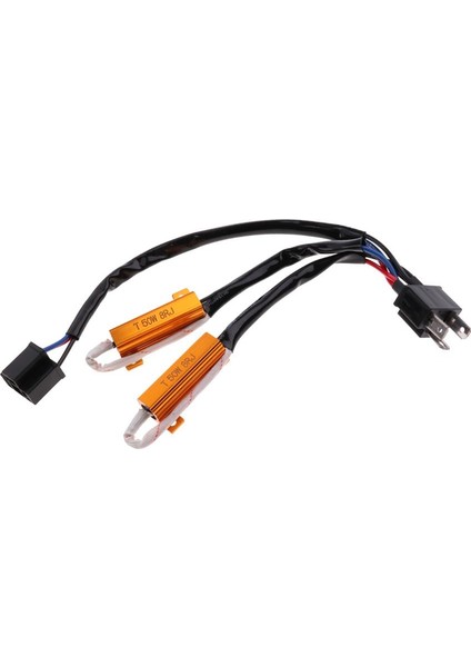 H4 LED Drl Sis Işık 50 W 8ohm Yük Direnci Hatası Dekoder Canceller (Yurt Dışından) fırsatları