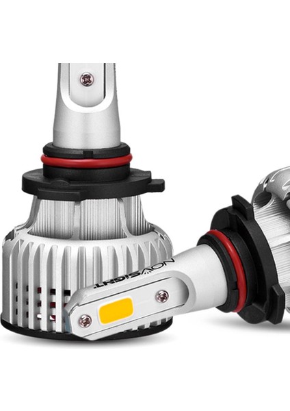 2 Parça Oto Araba LED Far Ampuller Değiştirme 5000LM 36W / Ampul 360 Derece - Gümüş 9005 (Yurt Dışından) modelleri