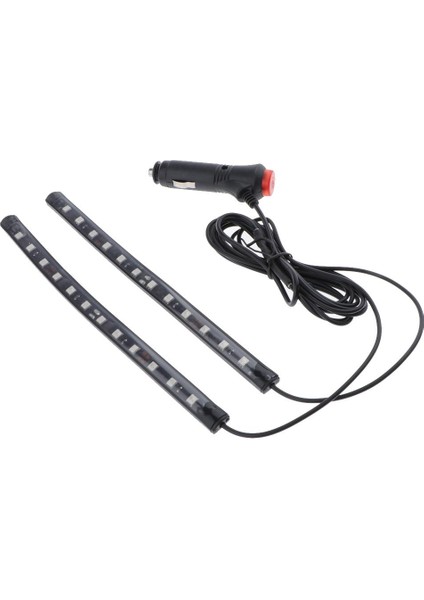 Mavi 12 LED LED Halat Şerit Işık Gece Aydınlatma Açık Kapalı Arka Plan Işık 2 Adet Mavi Işık 12 LED (Yurt Dışından) fiyatları