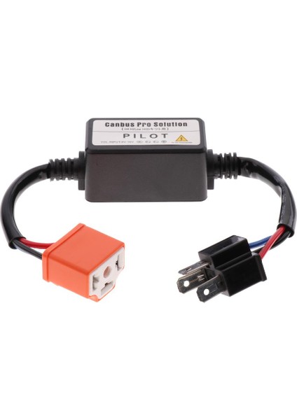 H4 LED Drl Hıd Far Kiti Anti-Titreşimsiz Yük Direnç Dekoder (Yurt Dışından)