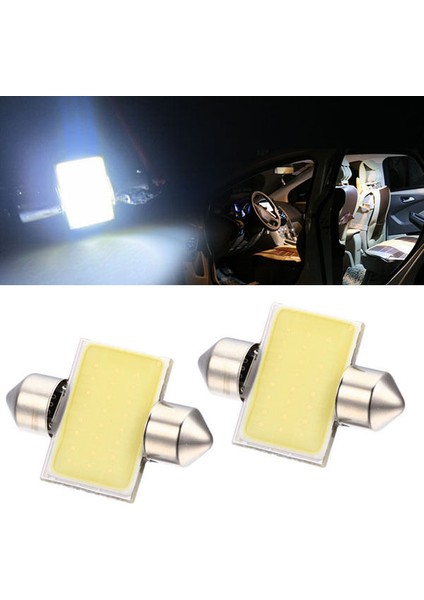 Otomatik Aksesuar Araba Kubbe Haritası Işıkları Yangın Festoon Iç (Yurt Dışından)