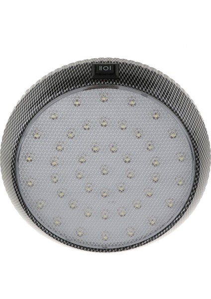 46-Led Yuvarlak Çatı Tavan Iç Kubbe Işık Lambası 12 V Tekne Araba Araç Için (Yurt Dışından)