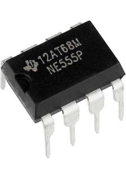 NE555 Dip-8 Zamanlayıcı - Osilatör - Pulse Jeneratör Entegresi