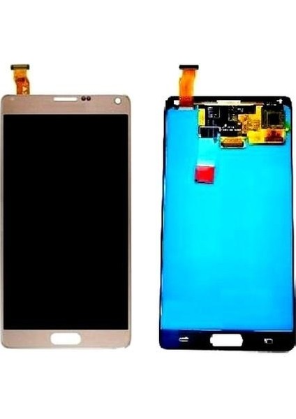 Samsung Note 4 LCD Ekran Dokunmatik Gold