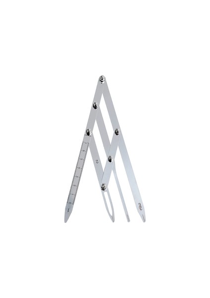 Microblading Ve Kalıcı Makyaj Için Altın Oran Cetveli Metal