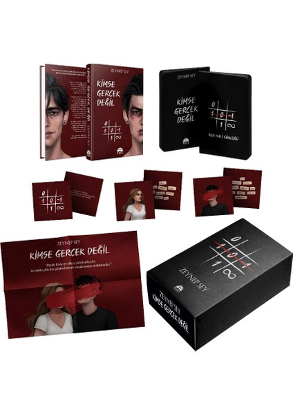 Kimse Gerçek Değil Kutulu (Ciltli) - Zeynep Sey