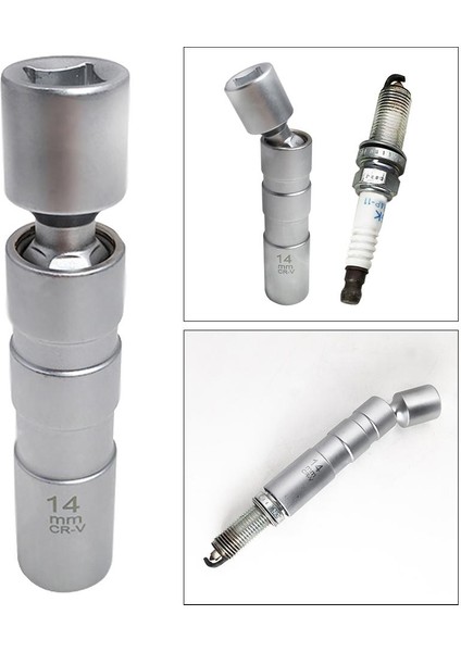14 mm 3/8 Sürücü Manyetik Döner Sürücü 12 Pt Buji Dalgabası Soket Bmw Için Uyar (Yurt Dışından) modelleri