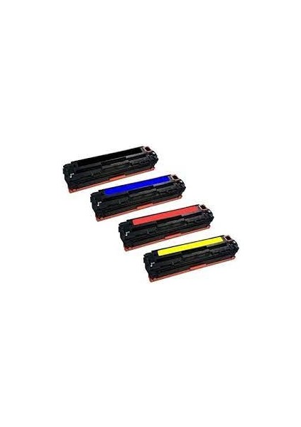 Toner CF400A-CF401A-CF402A-CF403A/201A/ Canon CRG045 Color Jet Renkli 1 Set Muadil Toner