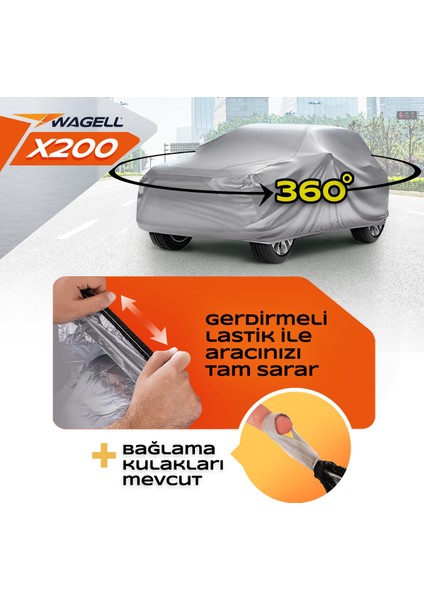 Volvo XC90 2015 ve Sonrası Uyumlu X200 Oto Branda