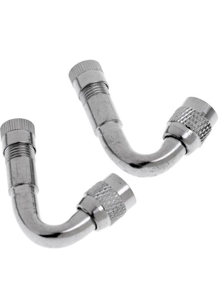 2 Adet Lastik Lastik Vana Kök Uzatma Araba Motosiklet Bisiklet Gümüş 45 Derece (Yurt Dışından) indirimleri