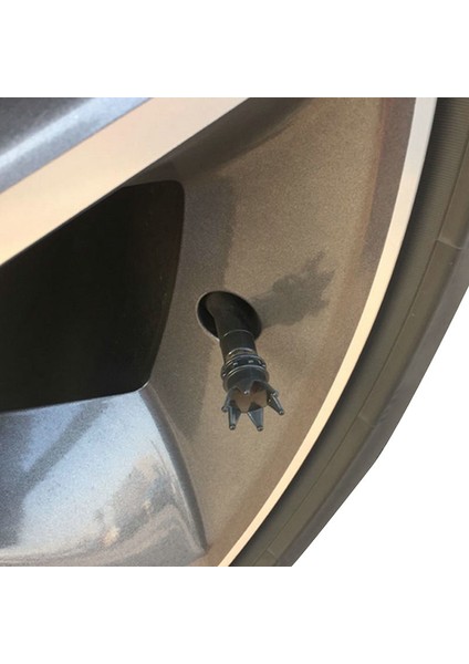 Taç Lastik Vana Kök Kapaklar, Araba Ve Motosiklet Için Hava Valfi - (Yurt Dışından)
