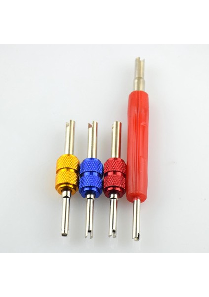 4 Adet Çift Kafa Araba Kamyon Lastik Vana Kök Çekirdek Sökücü Onarım Anahtarı Araçları (Yurt Dışından) fırsatları