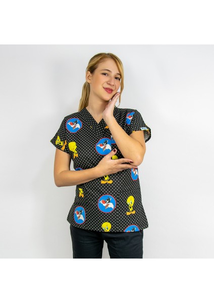Tweety Desenli Likralı Alt Üst Takım fiyatları