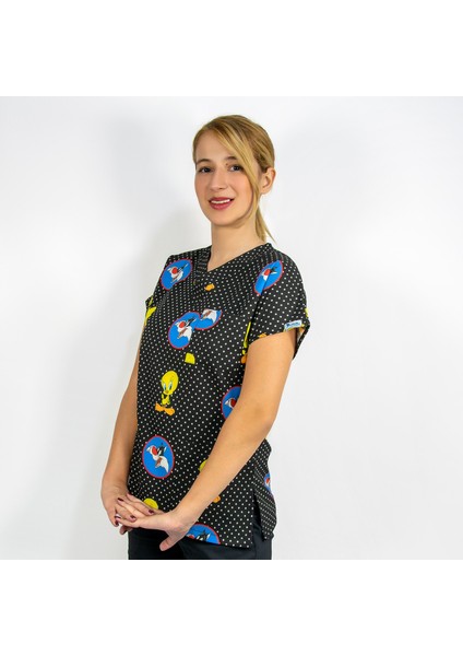 Tweety Desenli Likralı Alt Üst Takım indirimleri