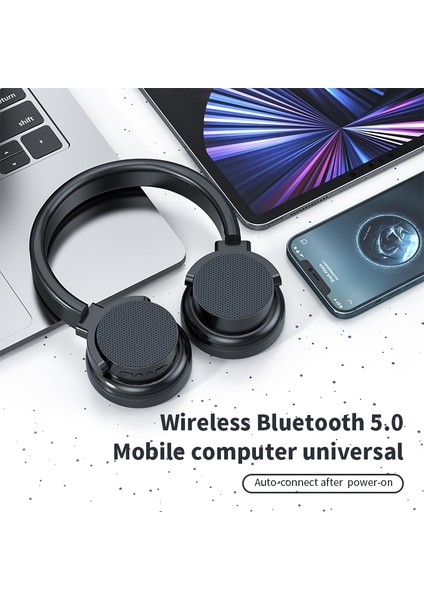 A53 Hıfı Stereo Bluetooth Oyun Kulaklık Mic ile Beyaz (Yurt Dışından)