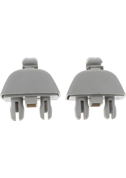 Audi A6 C6 Vw Gri Için 2 Parça Araba Iç Güneş Visor Kanca Klipler Tutucular (Yurt Dışından)