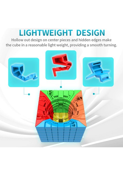 Profesyonel 7X7X7 Büküm Bulmaca Parmak Esnek Oyun Oyuncaklar Coloful Renkli (Yurt Dışından)