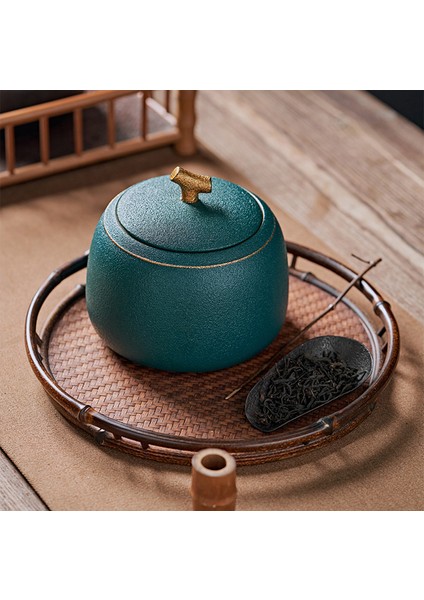 avrupa Tarzı Seramik Çay Caddy Şeker Buzlu Hava Geçirmez Kutu Ev Kahve Çekirdeği Şeker Saklama Konteyner Ev Dekorasyon Hediyeler | Depolama Şişeleri Ve Kavanoz (Yurt Dışından) fırsatları