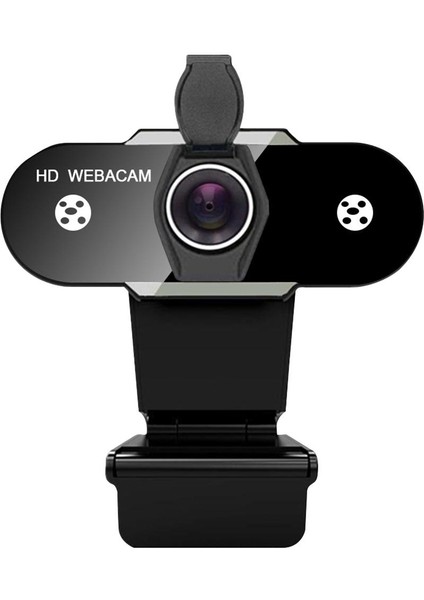 Hd 2K/1080P/720P/480P Webcam Otomatik Focus Web Kamerası W/pc Masaüstü Dizüstü Bilgisayar 720P Kapak (Yurt Dışından)