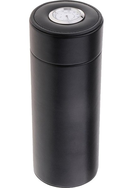 Pu + Cedarwood Seyahat Puro Tüp Taşınabilir Kavanoz Açık Nemlendirici W Higrometre Siyah (Yurt Dışından) fiyatları