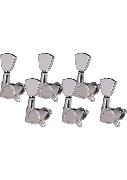 Klasik Gitar Tuning Pegs Tuner Makinesi Kafaları Elektro Gitar Için 6r Gümüş Gümüş( Yurt Dışından)
