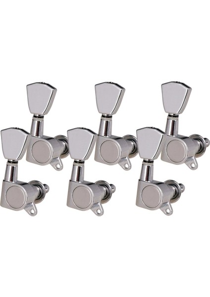 Klasik Gitar Tuning Pegs Tuner Makinesi Kafaları Elektro Gitar Için 6r Gümüş Gümüş( Yurt Dışından)