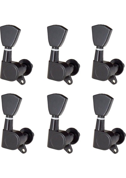Akustik Elektro Gitar Dize Tuning Pegs Makine Kafaları Tuner 6r Altın Altın( Yurt Dışından)(Yurt Dışından)