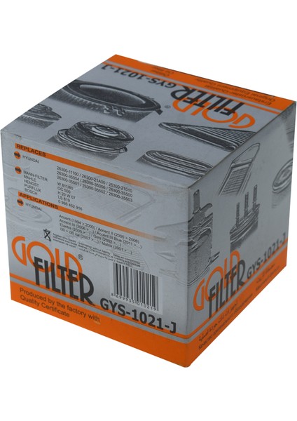 Hyundaı Lantra | 1990 > 2000 1.8 I.e. 16V (J1) Yağ Filtresi fiyatları