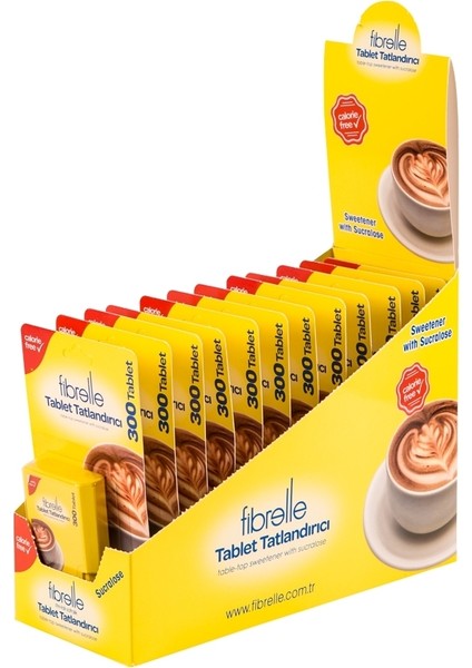 Sucralozlu Tablet Tatlandırıcı 300'LÜ Kutu x 2 modelleri