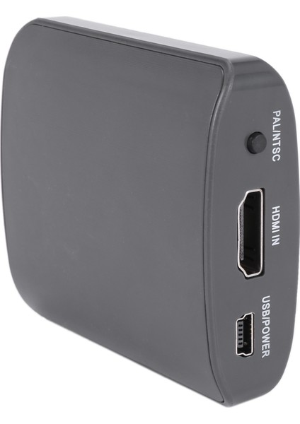 1080P Mini HDMI - Av Dönüştürücü, HDMI - Rca Yüksek Hızlı Yüksek Çözünürlüklü Video Adaptörü, Kişisel Bilgisayarlar Için Uygun (Yurt Dışından)