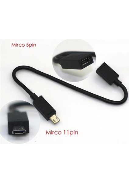 Mikro USB 5 Pinli ve 11 Pinli Mhl - HDMI 1080P Hd Tv Kablosu Adaptörü Android Telefon Için Siyah (Yurt Dışından) indirimleri