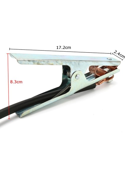 Küresel Koleksiyon --- Mıg Tıg Arc Kaynakçıları Için 300A Yer Kaynaklı Toprak Kelepçe Klipsi 3m Kablo 10-25 Fiş (Yurt Dışından) fiyatları