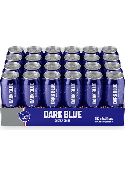 Dark Blue Enerji İçeceği, 250 ml (24'lü Paket, 24 adet x 250 ml)