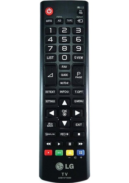 Kl Lg Sımplınk Tuşlu AKB73715686 LED-LCD Tv Kumanda