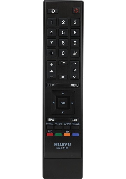 Kl RM-L1106 3D Toshıba LCD-LED Tv Kumanda Blisterli
