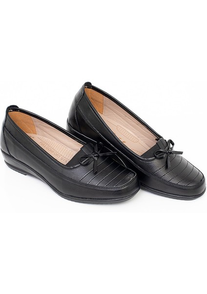 TRZ008 Içi Deri Topuk Jelli Ortopedik Günlük Anne Ayakkabısı