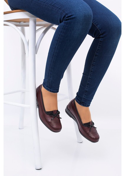 TRZ008 Içi Deri Topuk Jelli Ortopedik Günlük Anne Ayakkabısı fiyatları