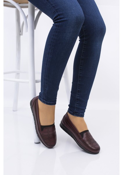 TRZ350 Içi Deri Topuk Jelli Ortopedik Günlük Anne Ayakkabı fiyatları