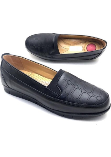 TRZ350 Içi Deri Topuk Jelli Ortopedik Günlük Anne Ayakkabı modelleri