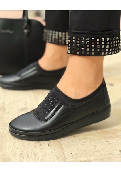 Gökcen D319 Içi Topuk Jelli Deri Ortopedik Anne Ayakkabısı fiyatları